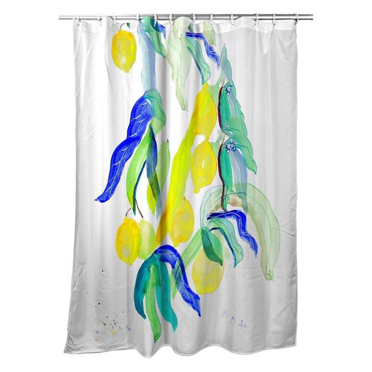 Lemon Tree Shower Curtain
