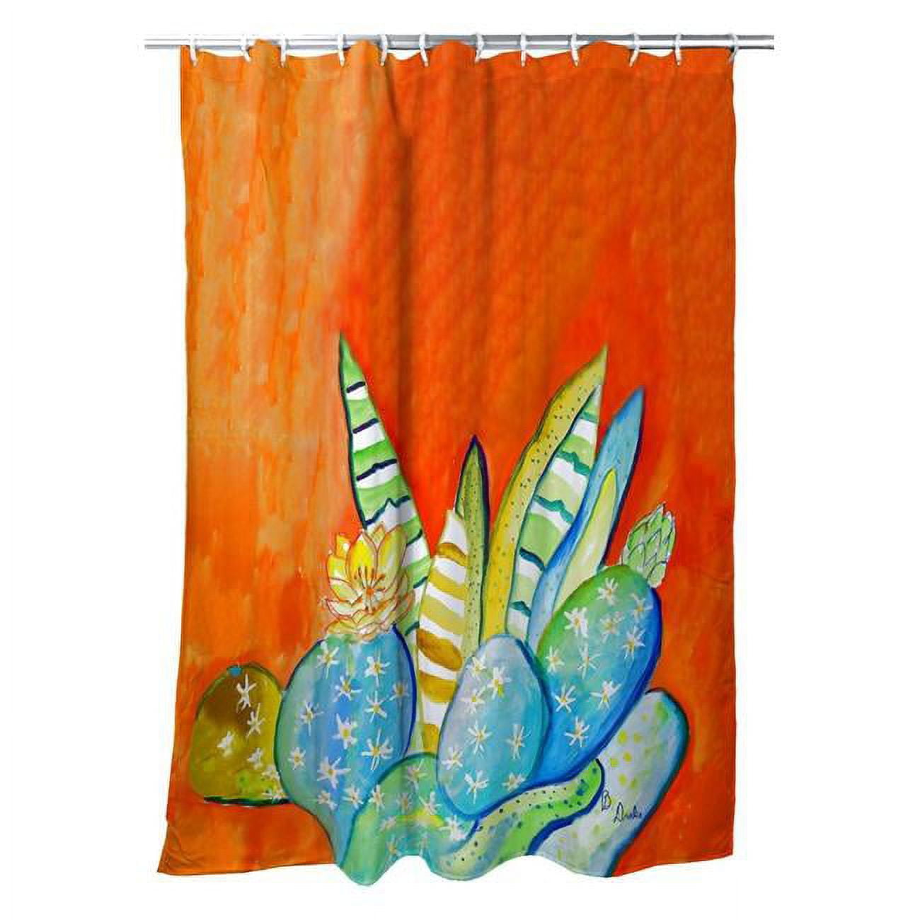 Cactus III Shower Curtain