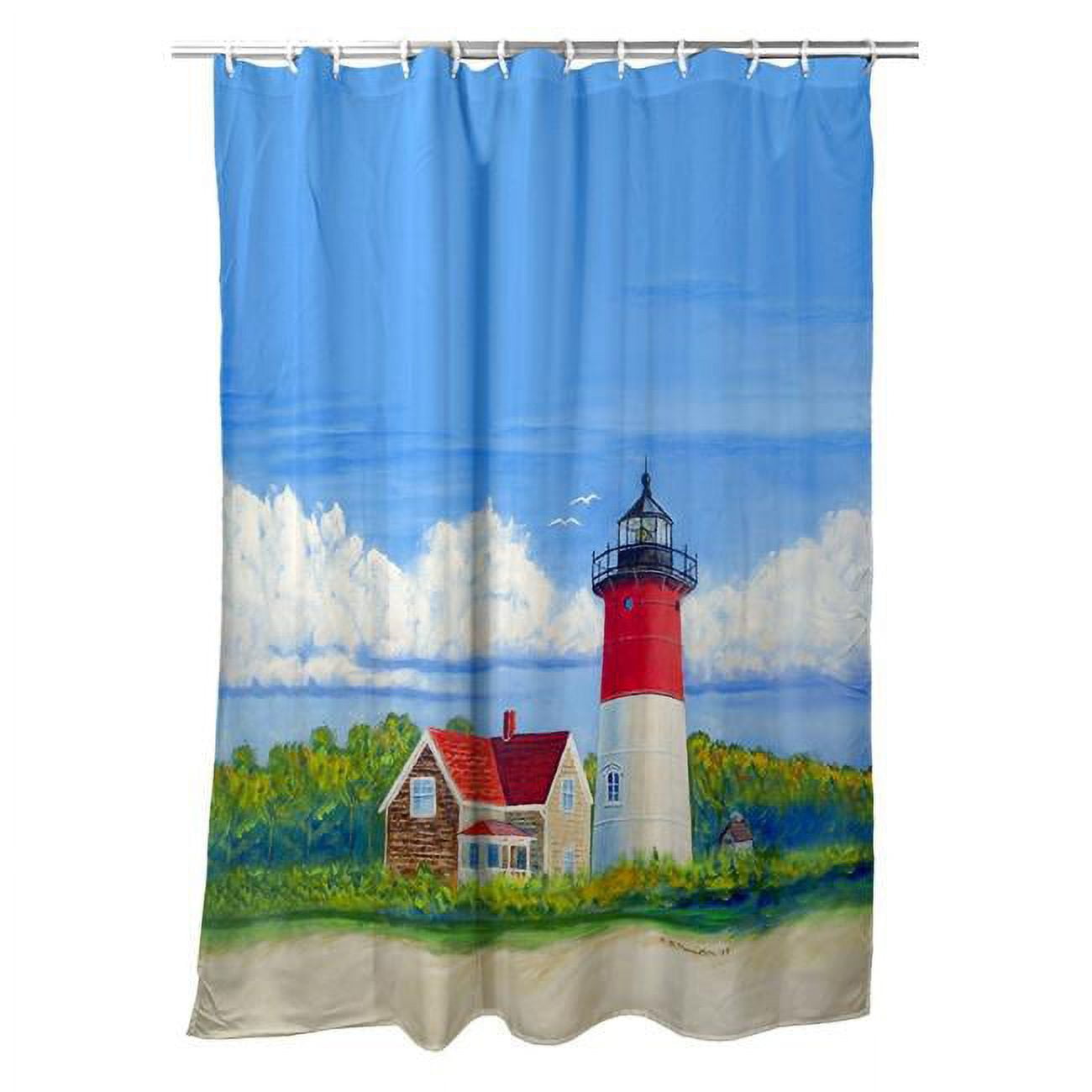 Nauset Lighthouse, MA Shower Curtain