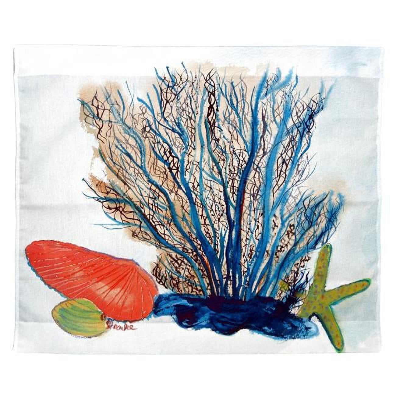 24 x 30 in. Coral & Seashells Outdoor Wall Hanging