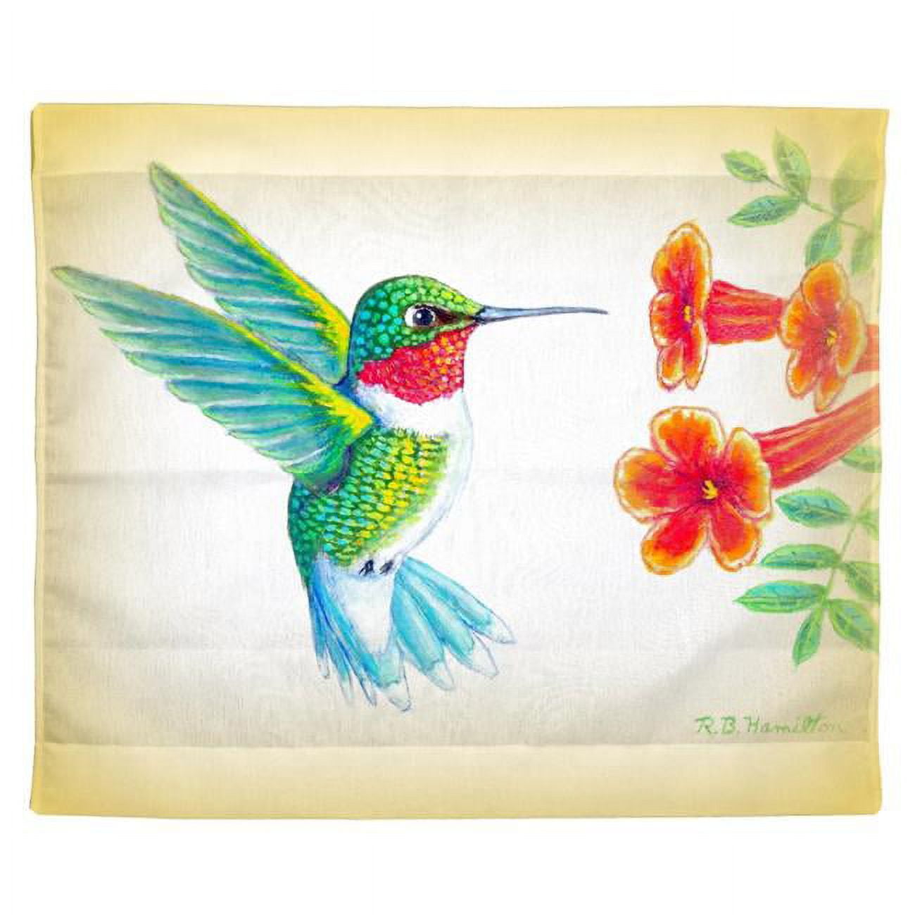 24 x 30 in. Dicks Hummingbird Outdoor Wall Hanging