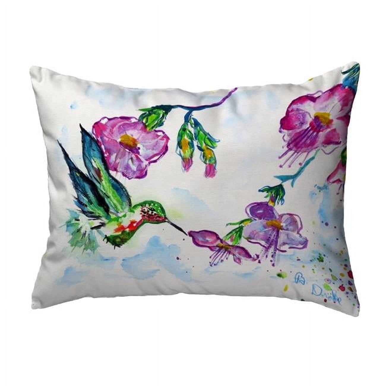 16 x 20 in. Feeding Hummingbird No Cord Pillow
