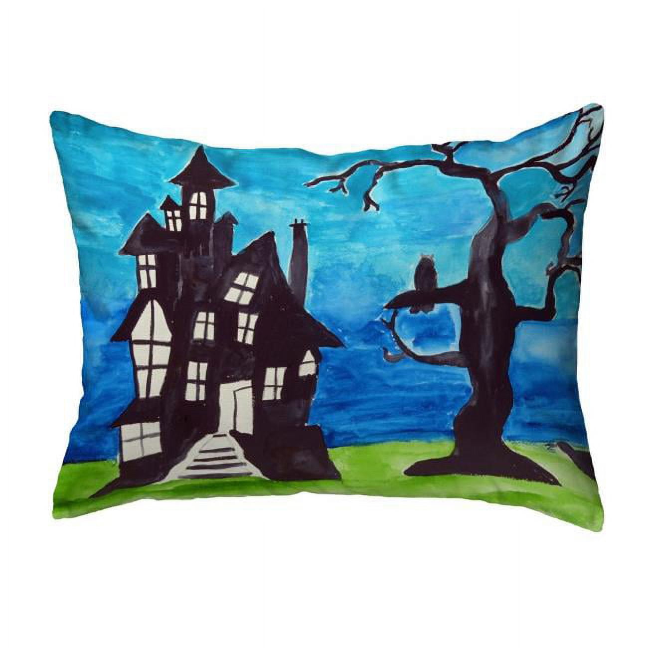 16 x 20 in. Haunted House No Cord Pillow