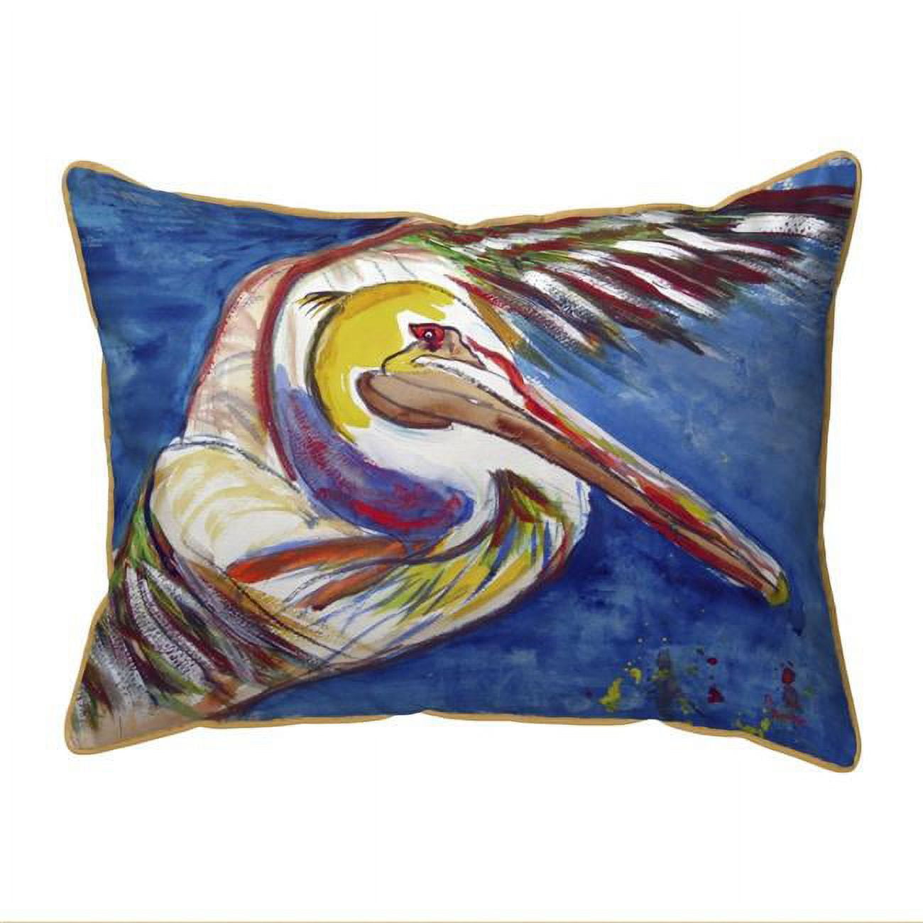 11 x 14 in. Pelican Wing Small Indoor & Outdoor Pillow