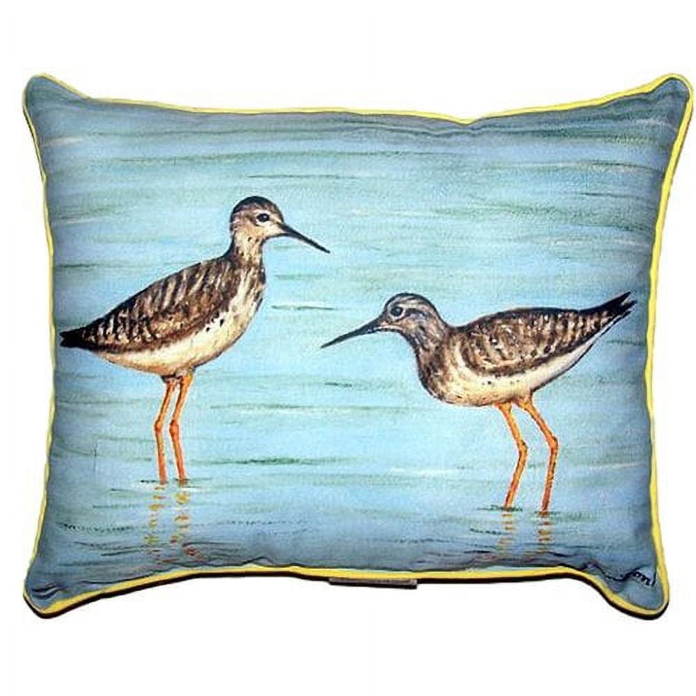 11 x 14 in. Yellow Legs Small Indoor & Outdoor Pillow