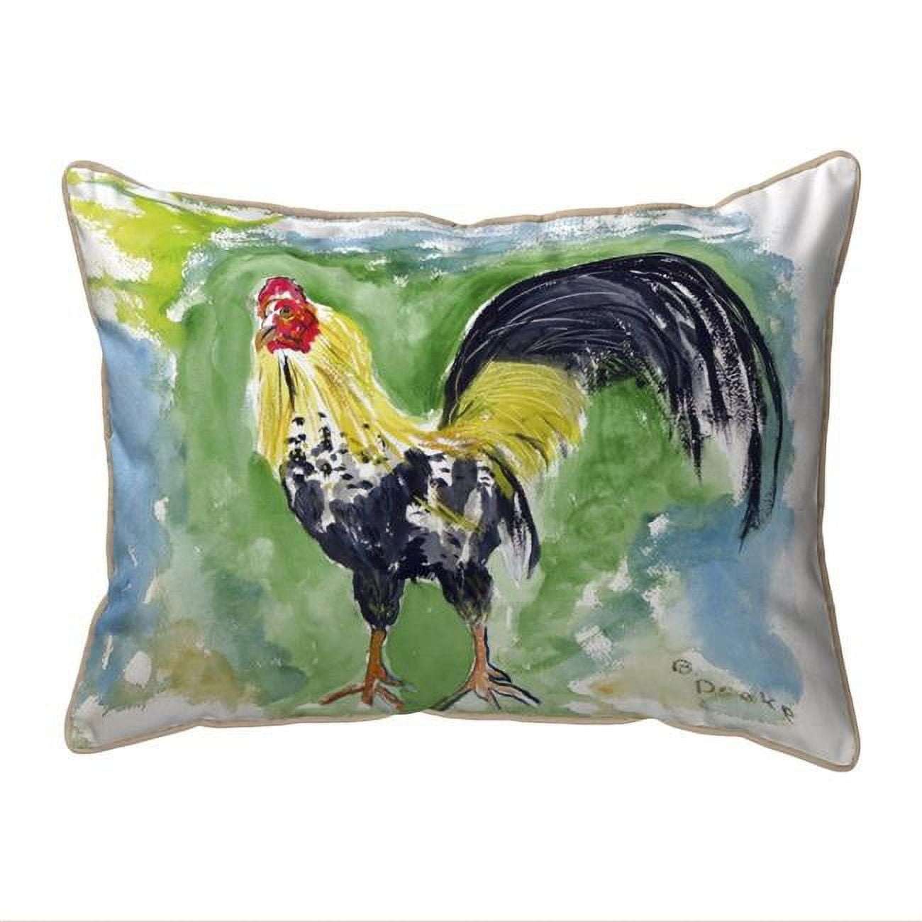 11 x 14 in. Bantam Rooster Small Indoor & Outdoor Pillow