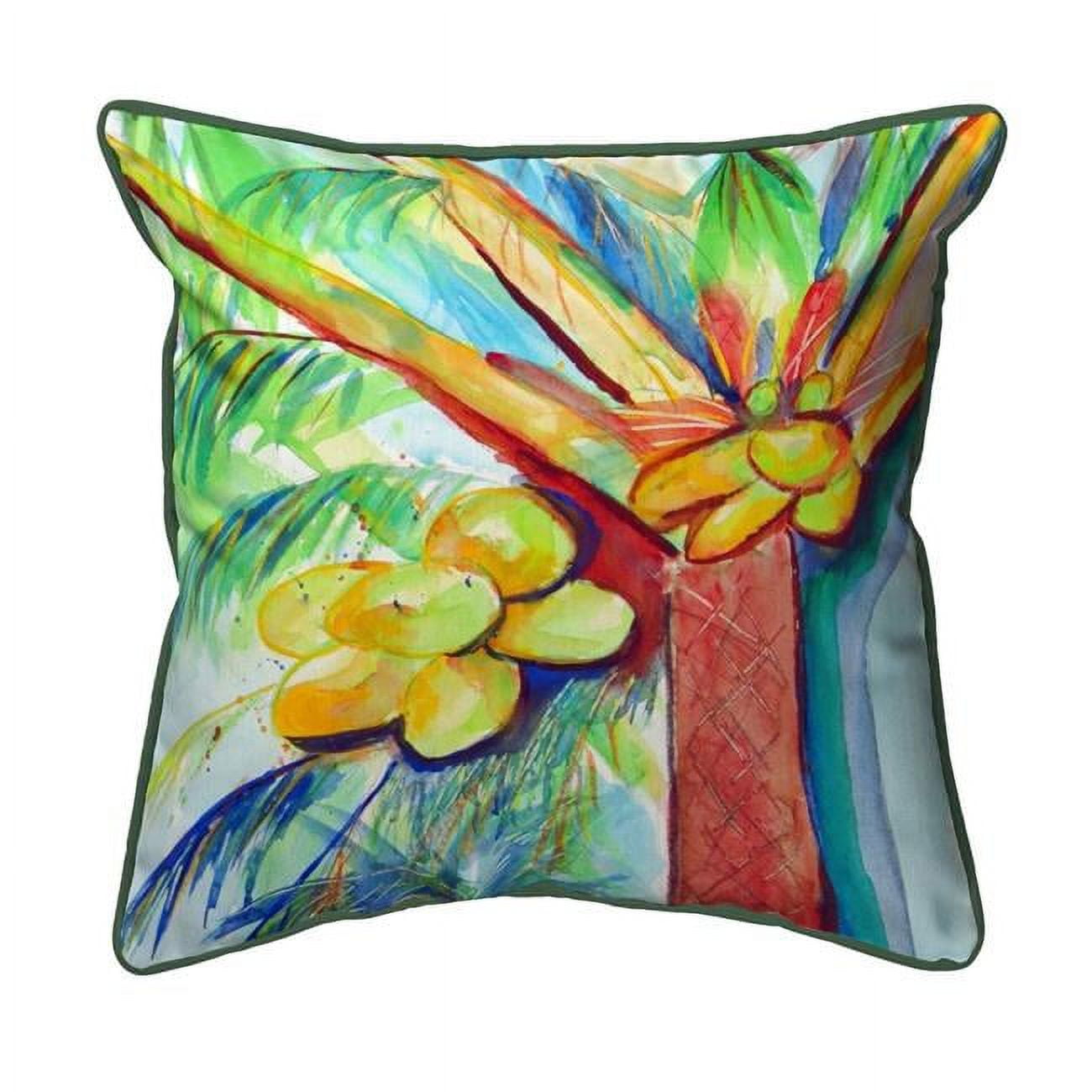 12 x 12 in. Cocoa Nut Tree Small Indoor & Outdoor Pillow
