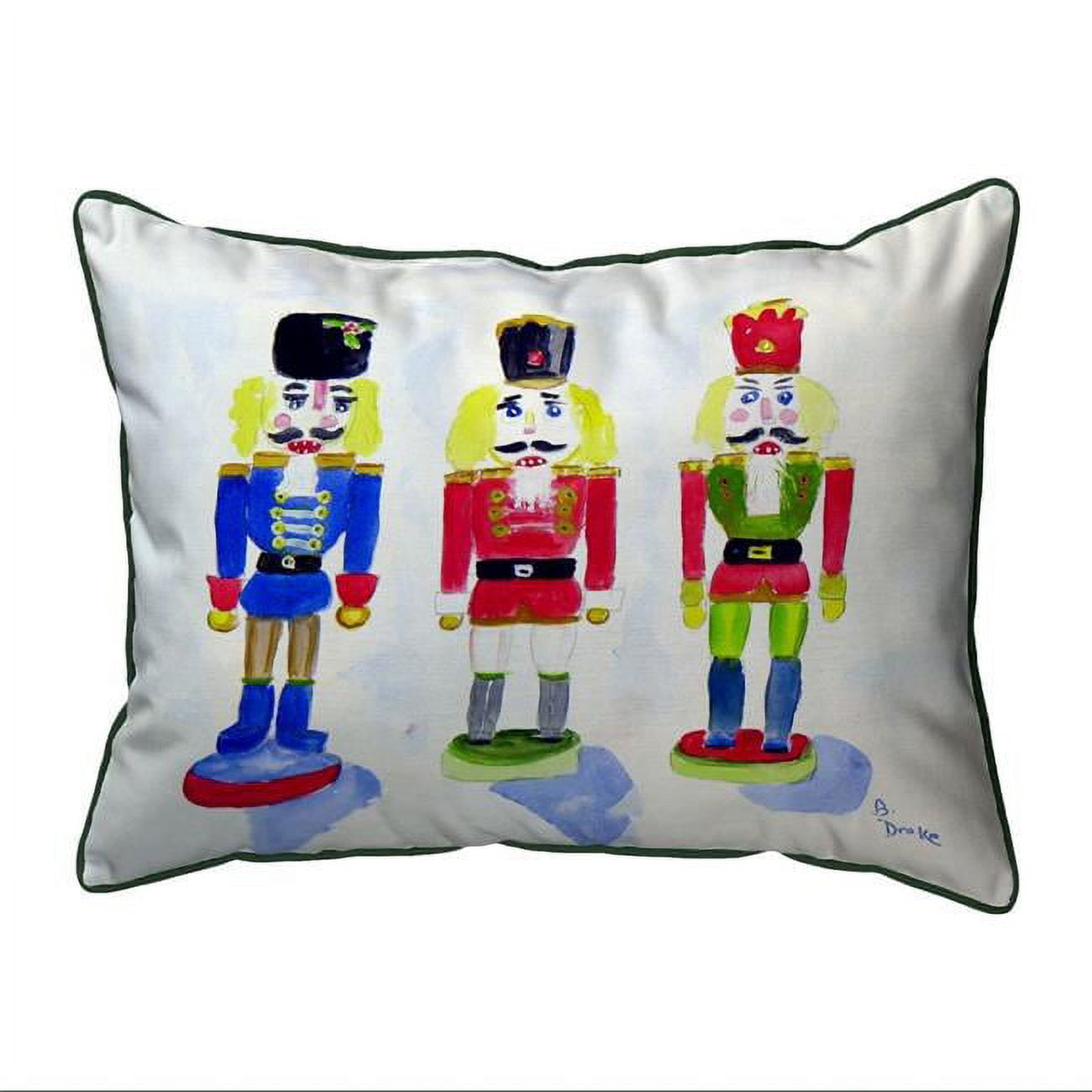 11 x 14 in. Nut Crackers Small Indoor & Outdoor Pillow