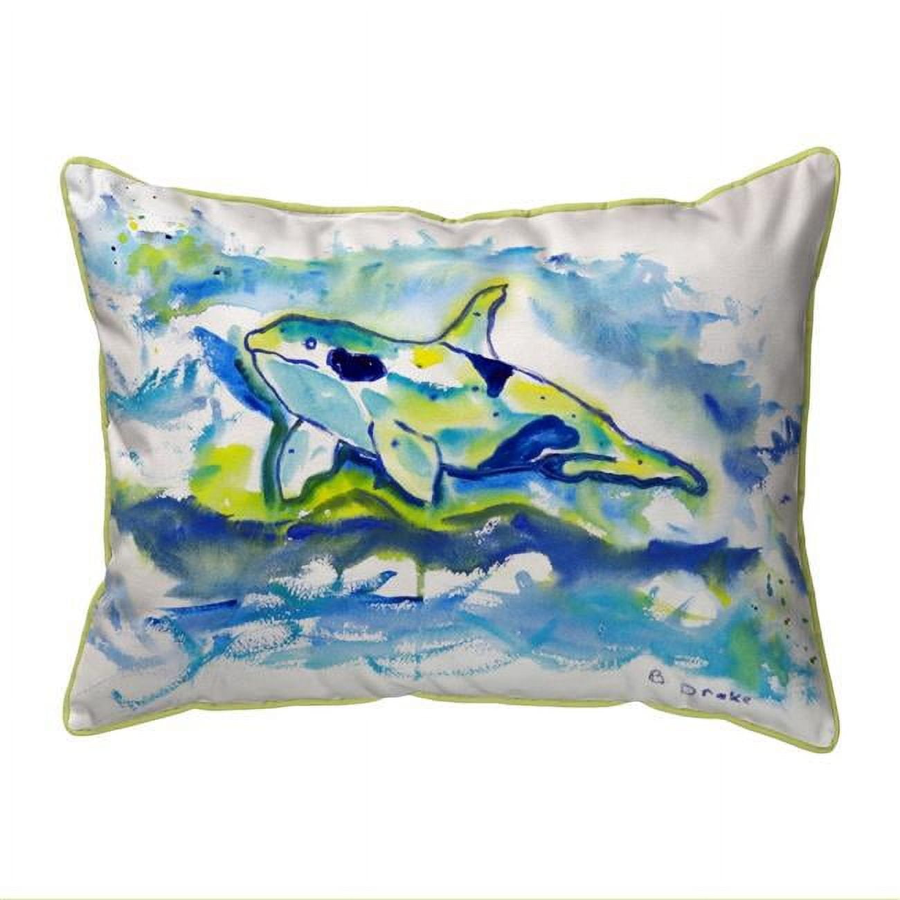 11 x 14 in. Orca Small Indoor & Outdoor Pillow