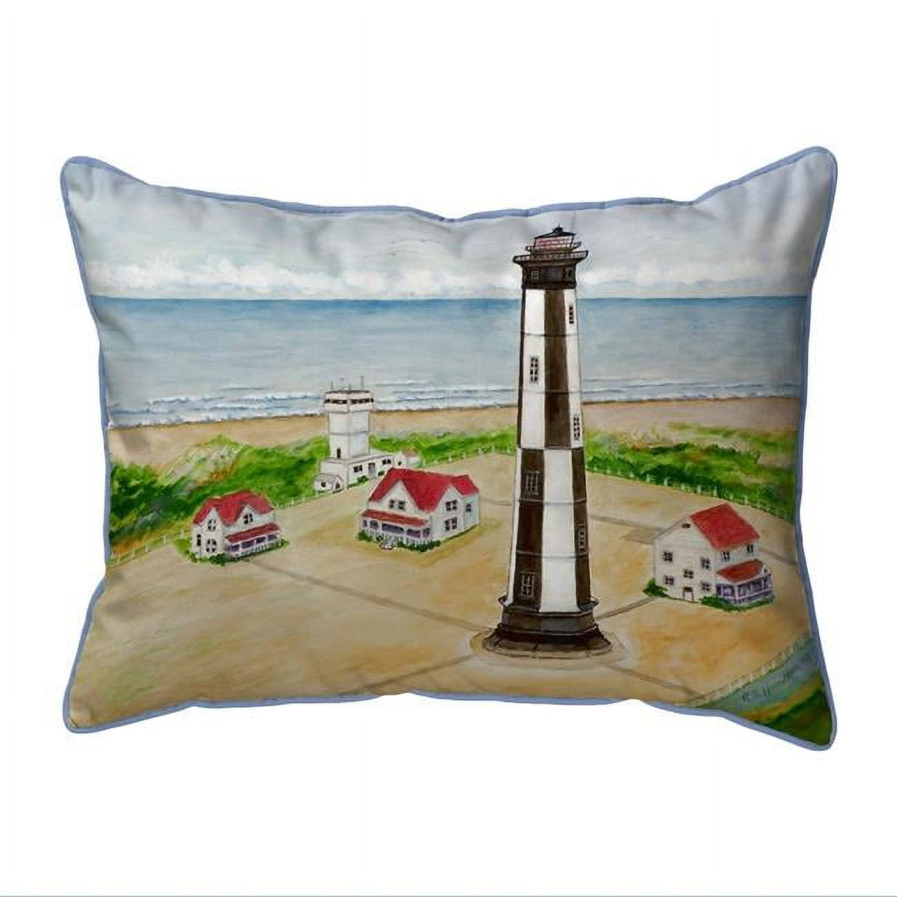 11 x 14 in. Cape Henry Lighthouse Small Indoor & Outdoor Pillow