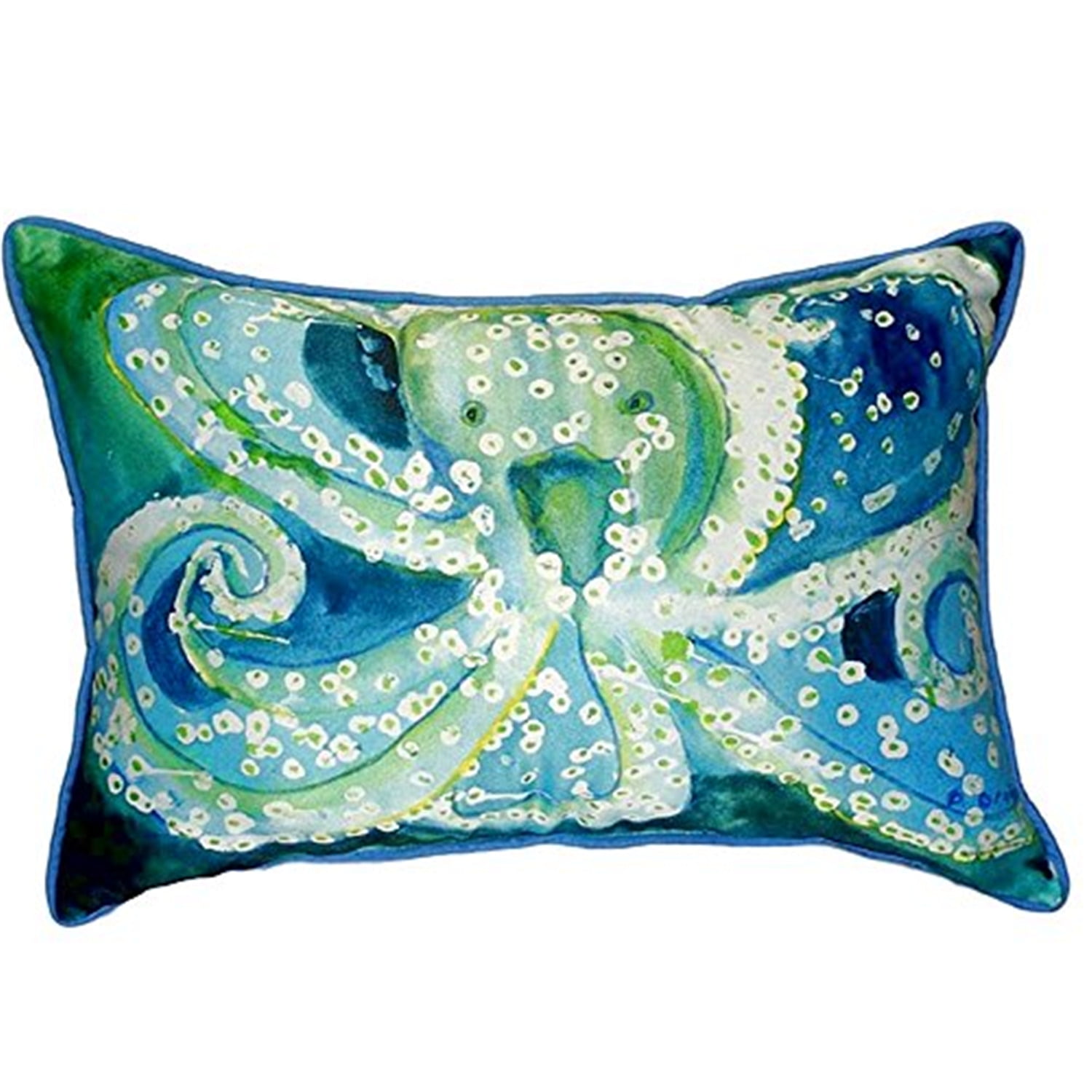 11 x 14 in. Octopus Small Indoor & Outdoor Pillow