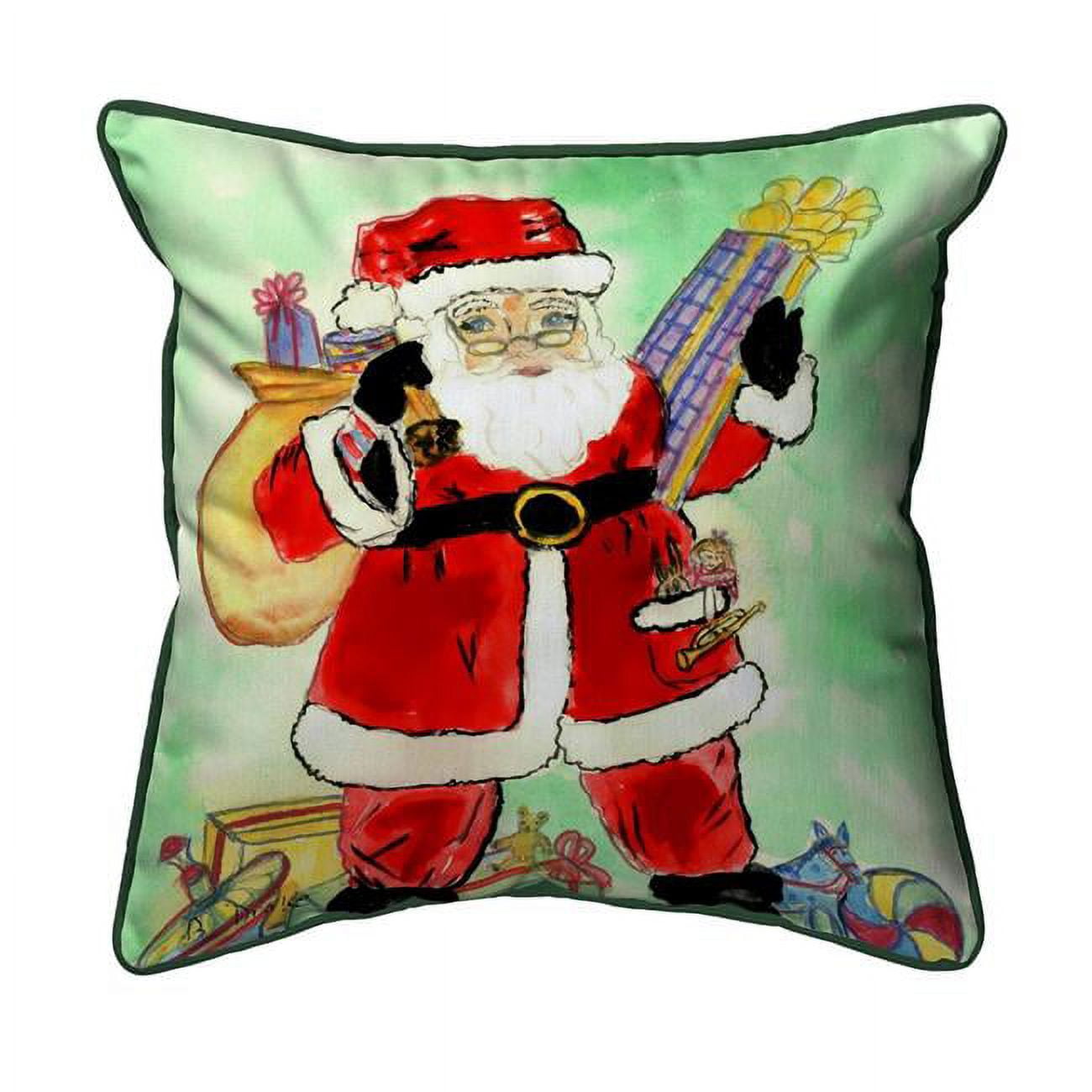 12 x 12 in. Santa Small Indoor & Outdoor Pillow