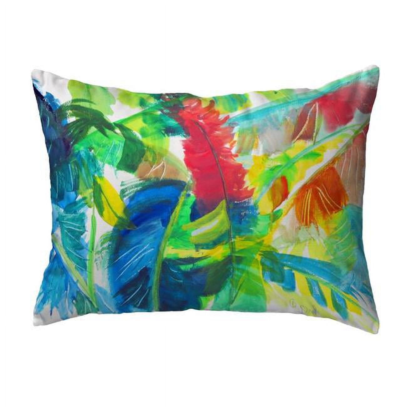 16 x 20 in. Abstract Palms No Cord Pillow