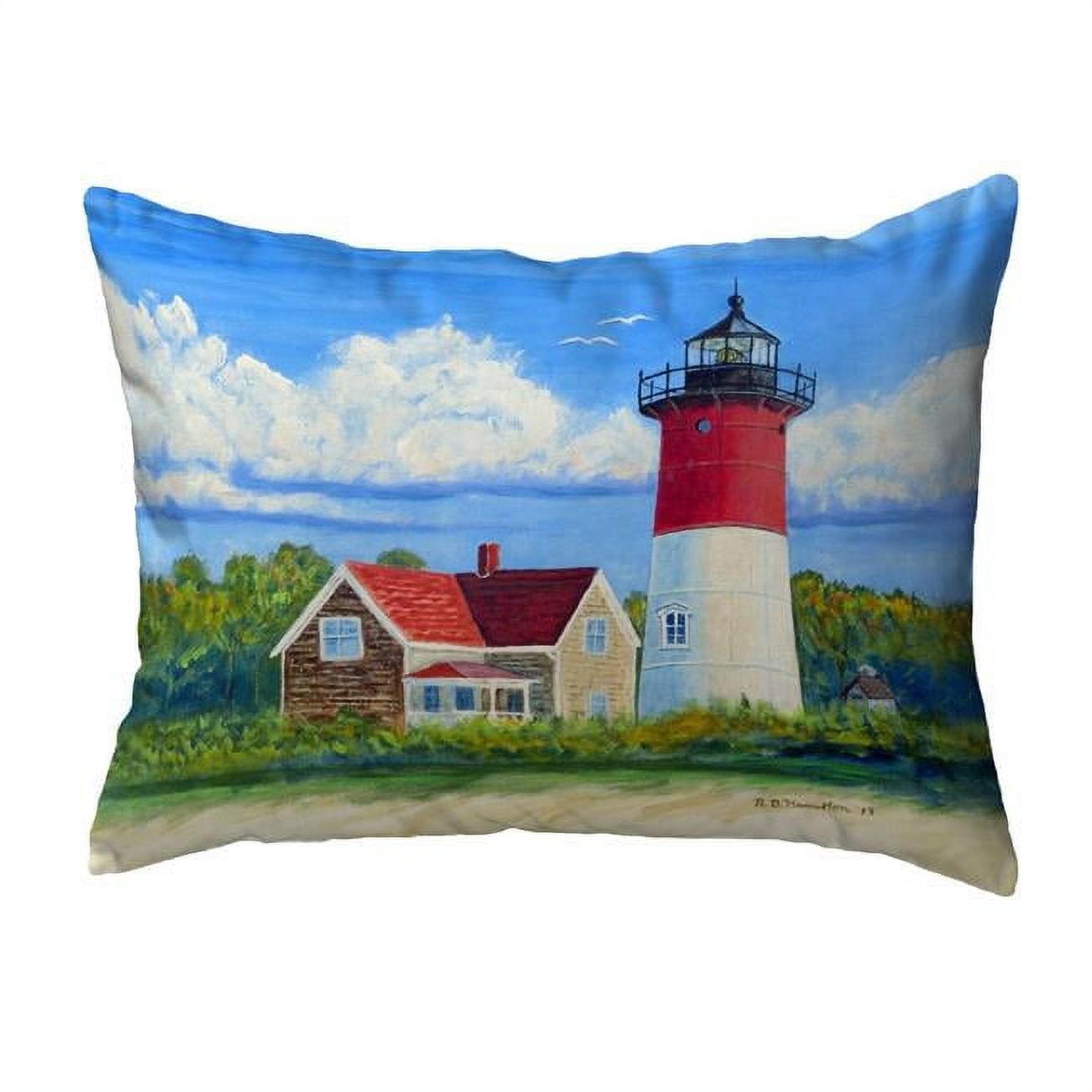 16 x 20 in. Nauset Lighthouse, MA No Cord Pillow