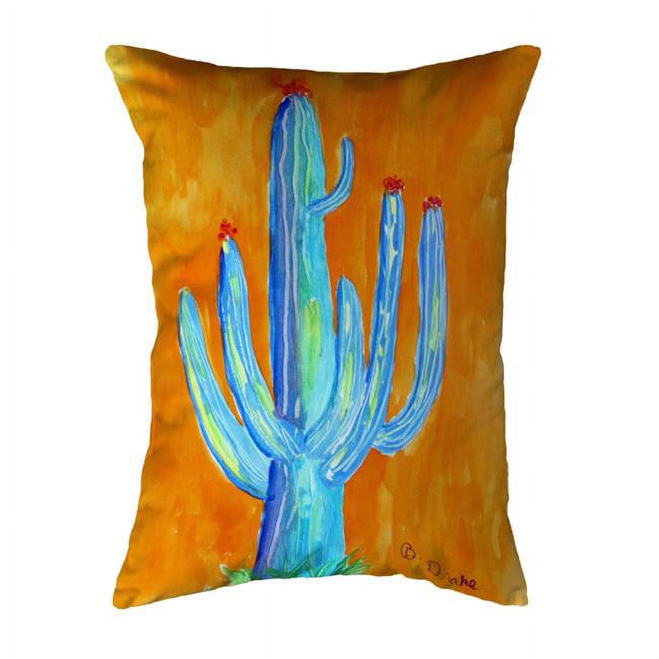 11 x 14 in. Tall Cactus Non-Corded Indoor & Outdoor Pillow