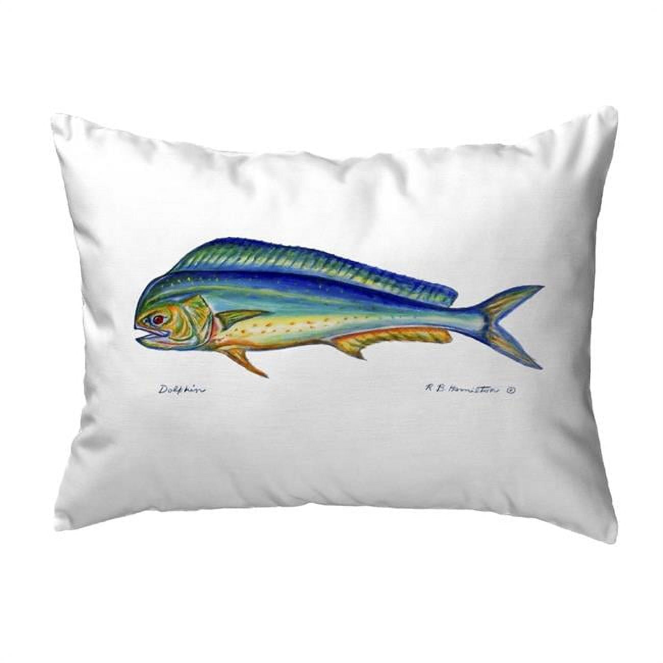 11 x 14 in. Dolphin Small No-Cord Pillow