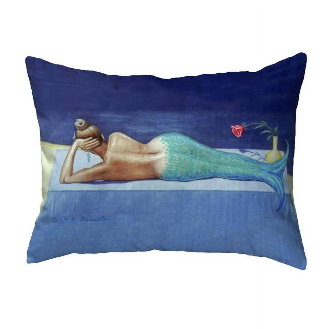11 x 14 in. Mermaid Small No-Cord Pillow