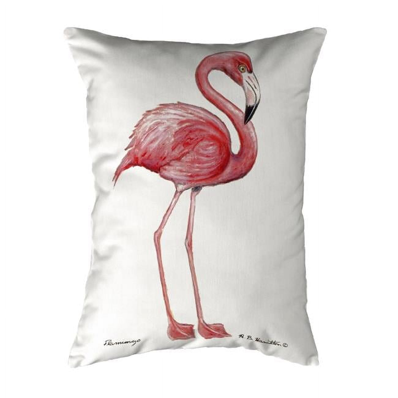 11 x 14 in. Flamingo Non-Corded Pillow