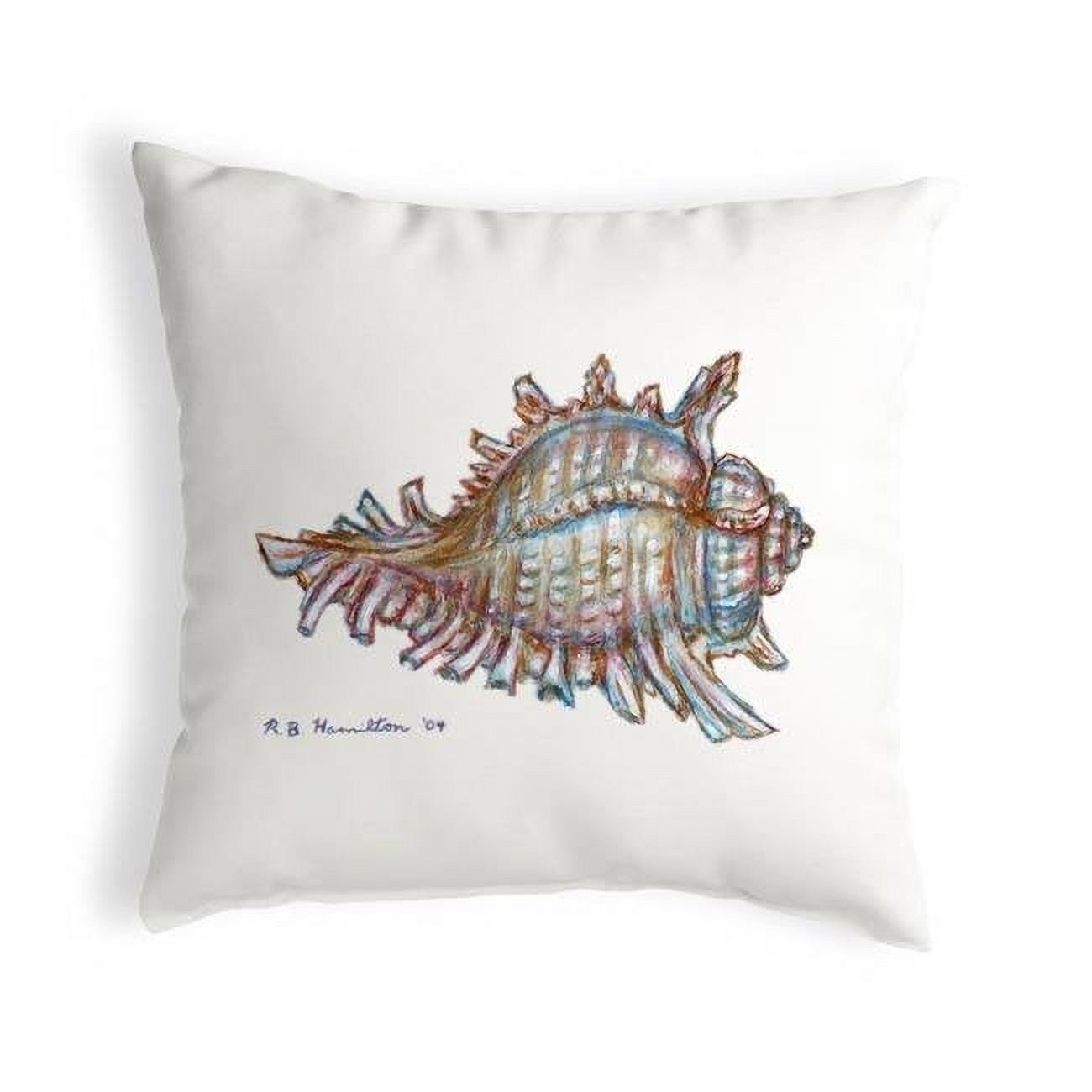 12 x 12 in. Conch Small No-Cord Pillow