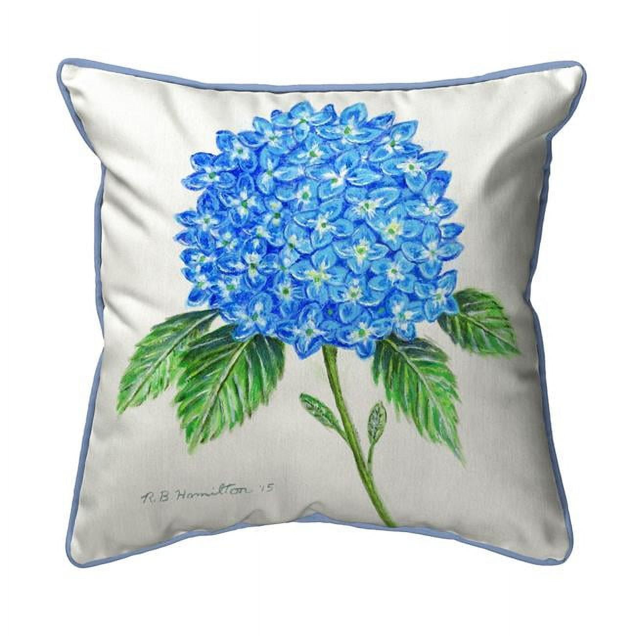 Dicks Hydrangea Small Indoor & Outdoor Pillow