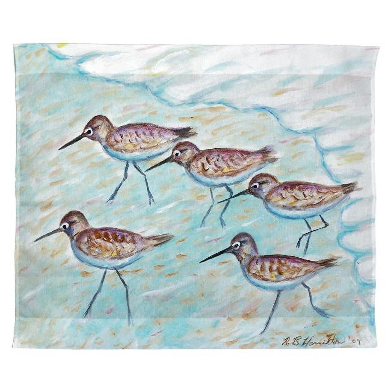 24 x 30 in. Sandpipers Outdoor Wall Hanging