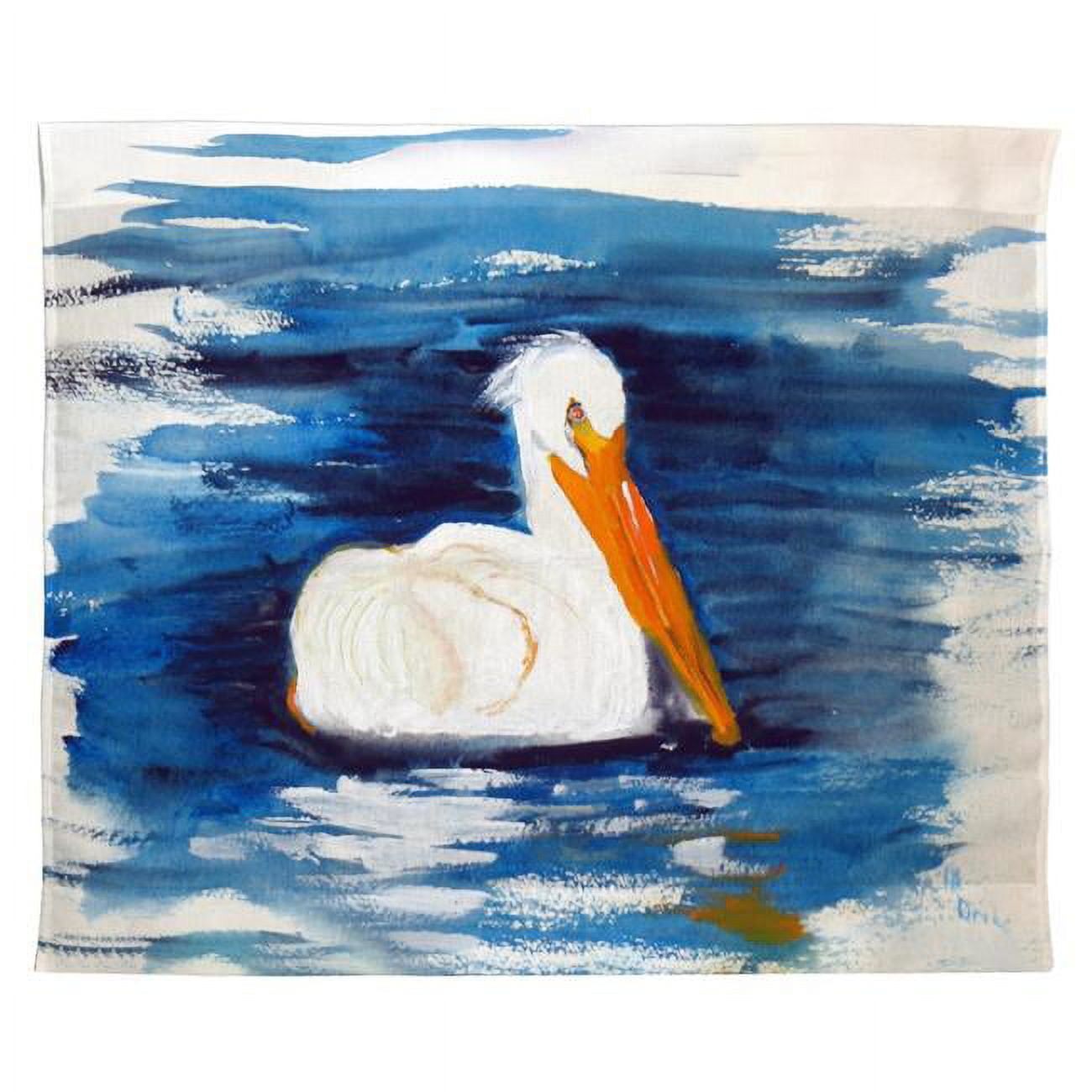 24 x 30 in. Spring Creek Pelican Outdoor Wall Hanging