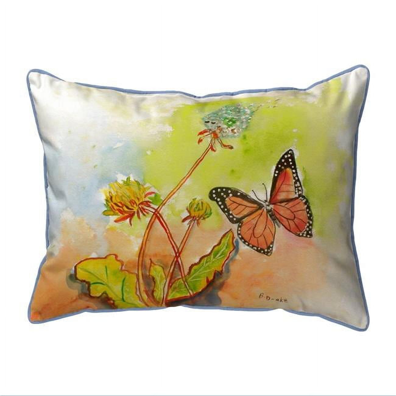 20 x 24 in. Betsys Butterfly Extra Large Zippered Pillow
