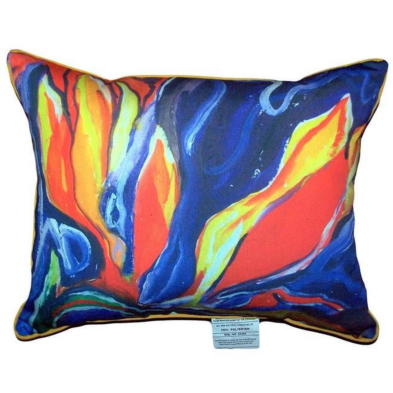 20 x 24 in. Purple Paradise Extra Large Zippered Pillow