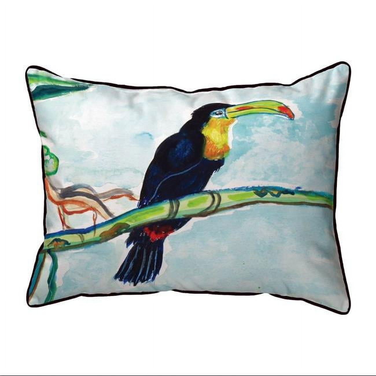 20 x 24 in. Toucan Extra Large Zippered Pillow