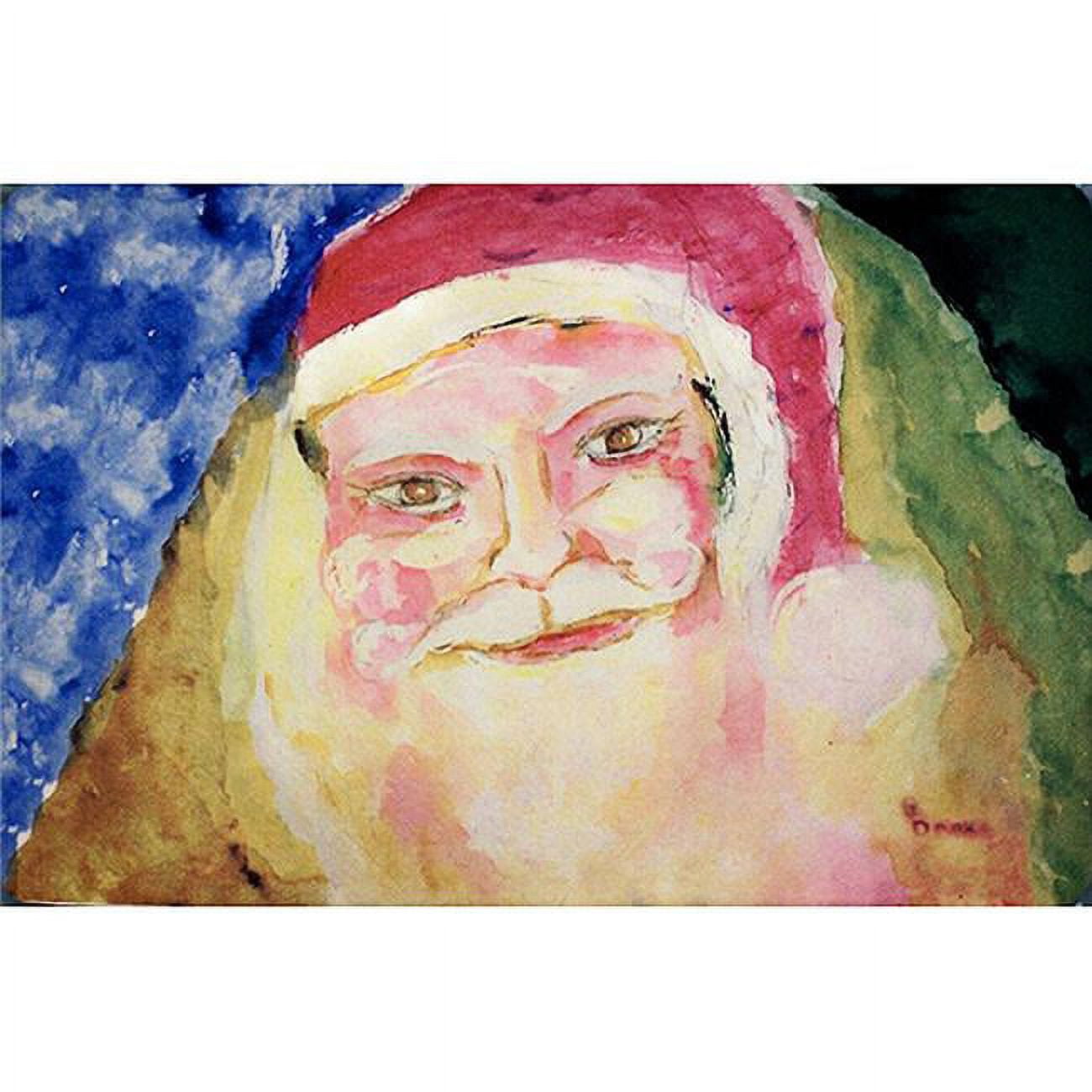 18 x 26 in. Santa Face Door Mat