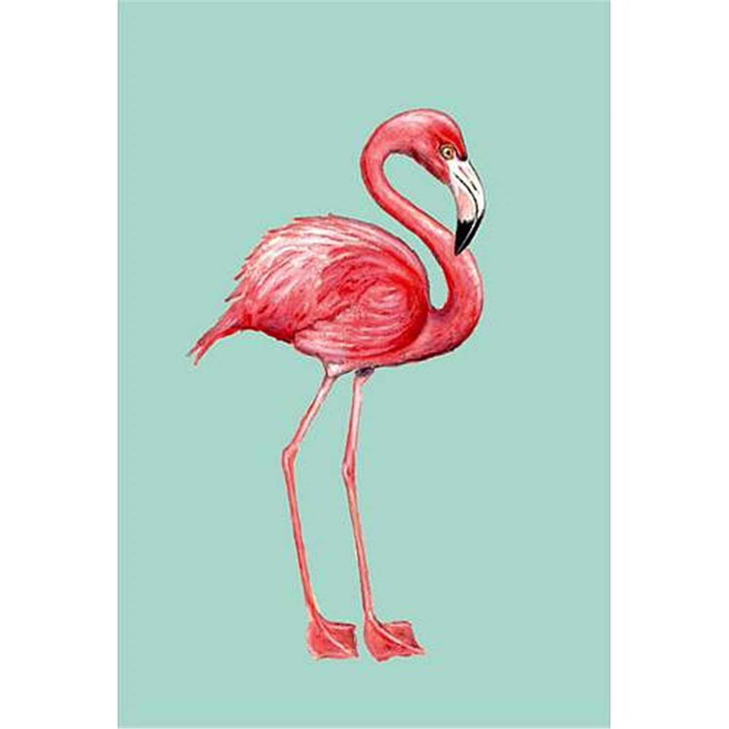 12.5 x 18 in. Flamingo Flag