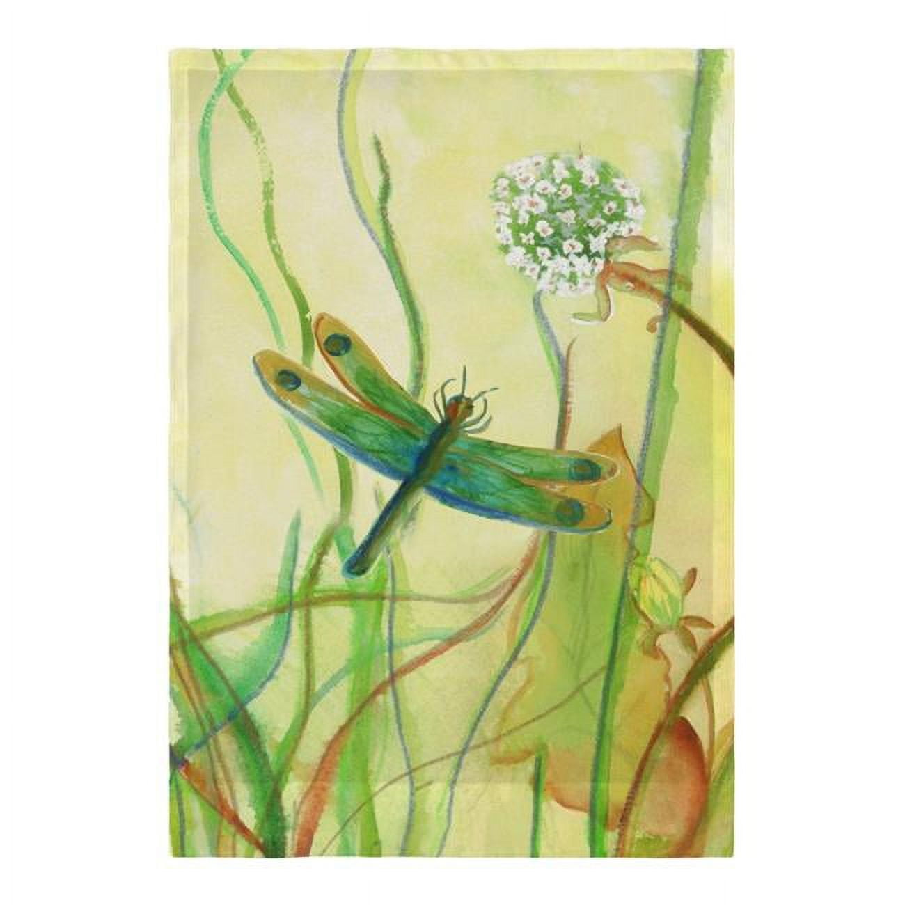 12.5 x 18 in. Betsys Dragonfly Flag