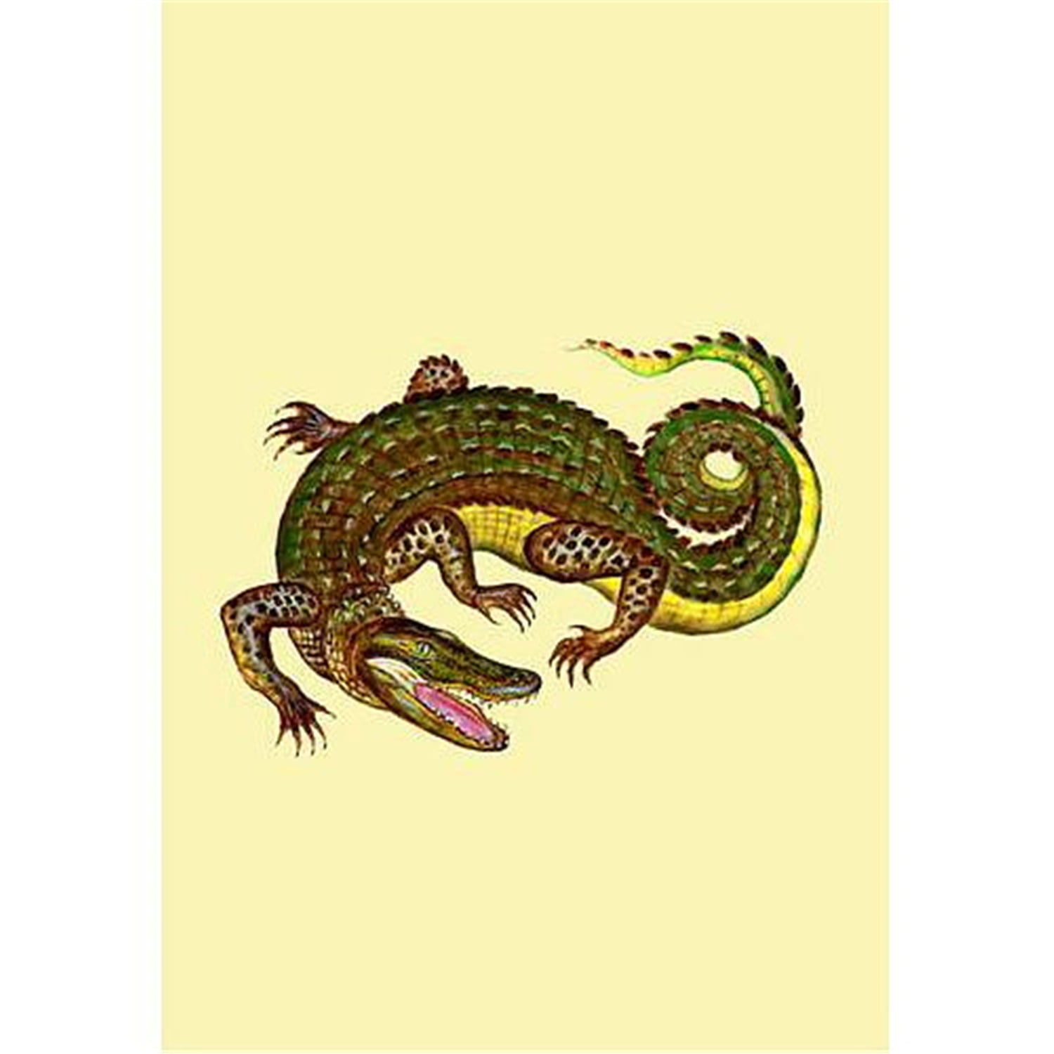 FL995 12.5 x 18 in. Alligator Flag