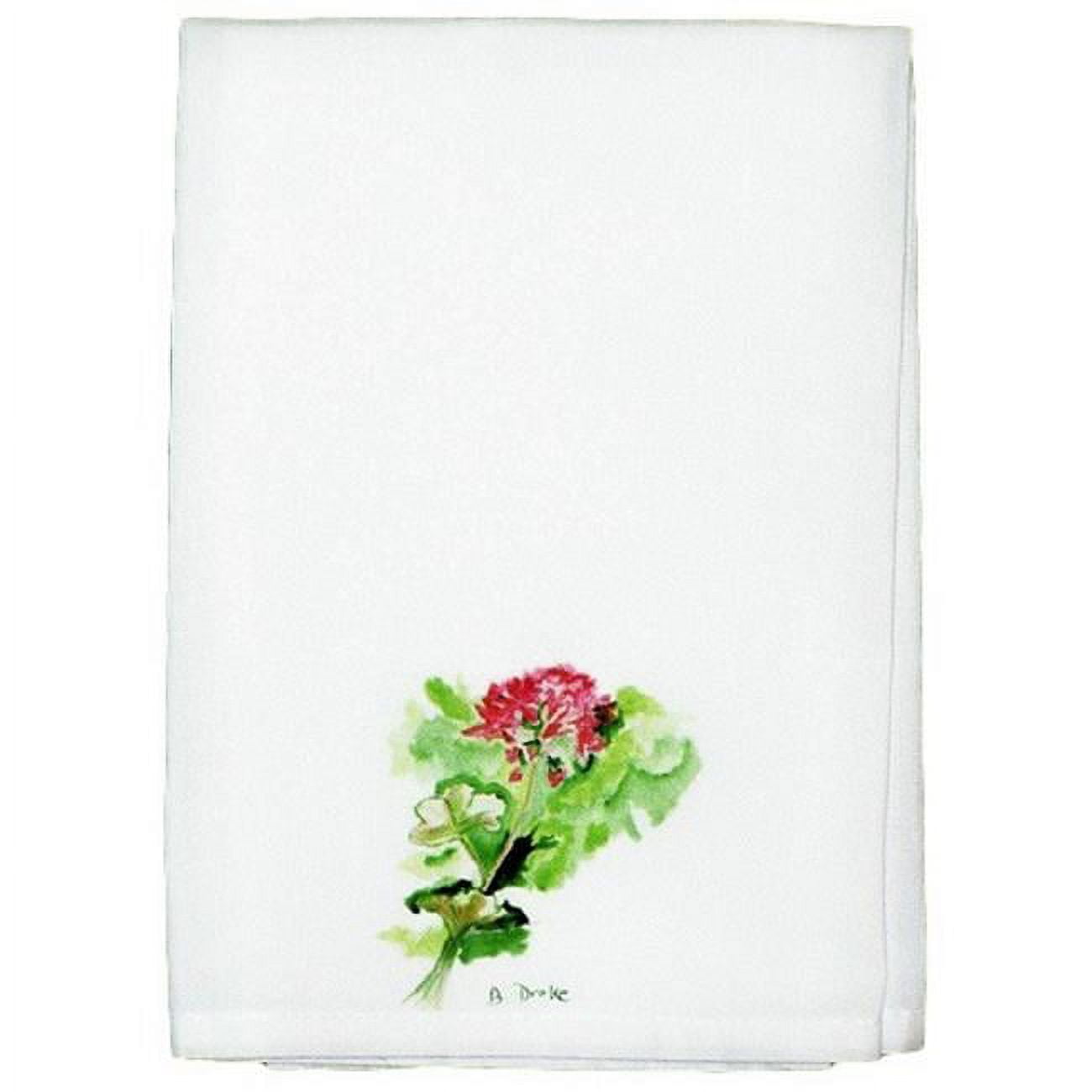 Picture of Betsy Drake GT199 Geranium Guest Towel