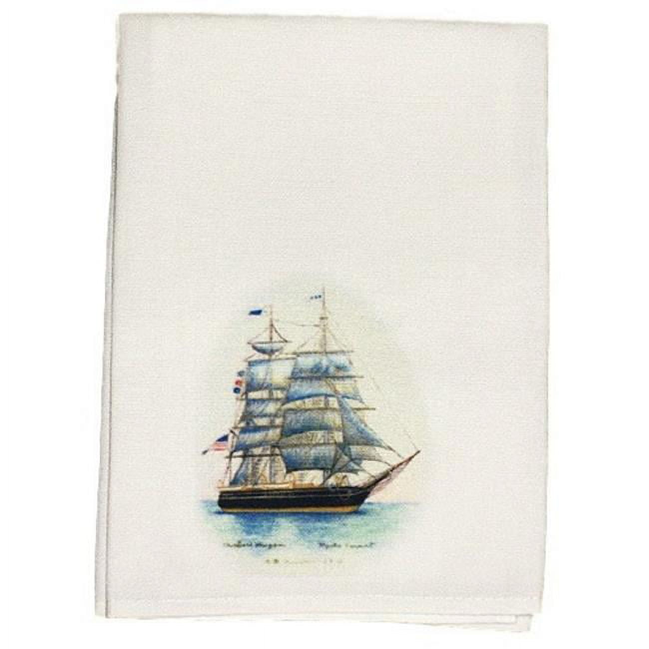 Picture of Betsy Drake GT555 Whaling Ship Guest Towel