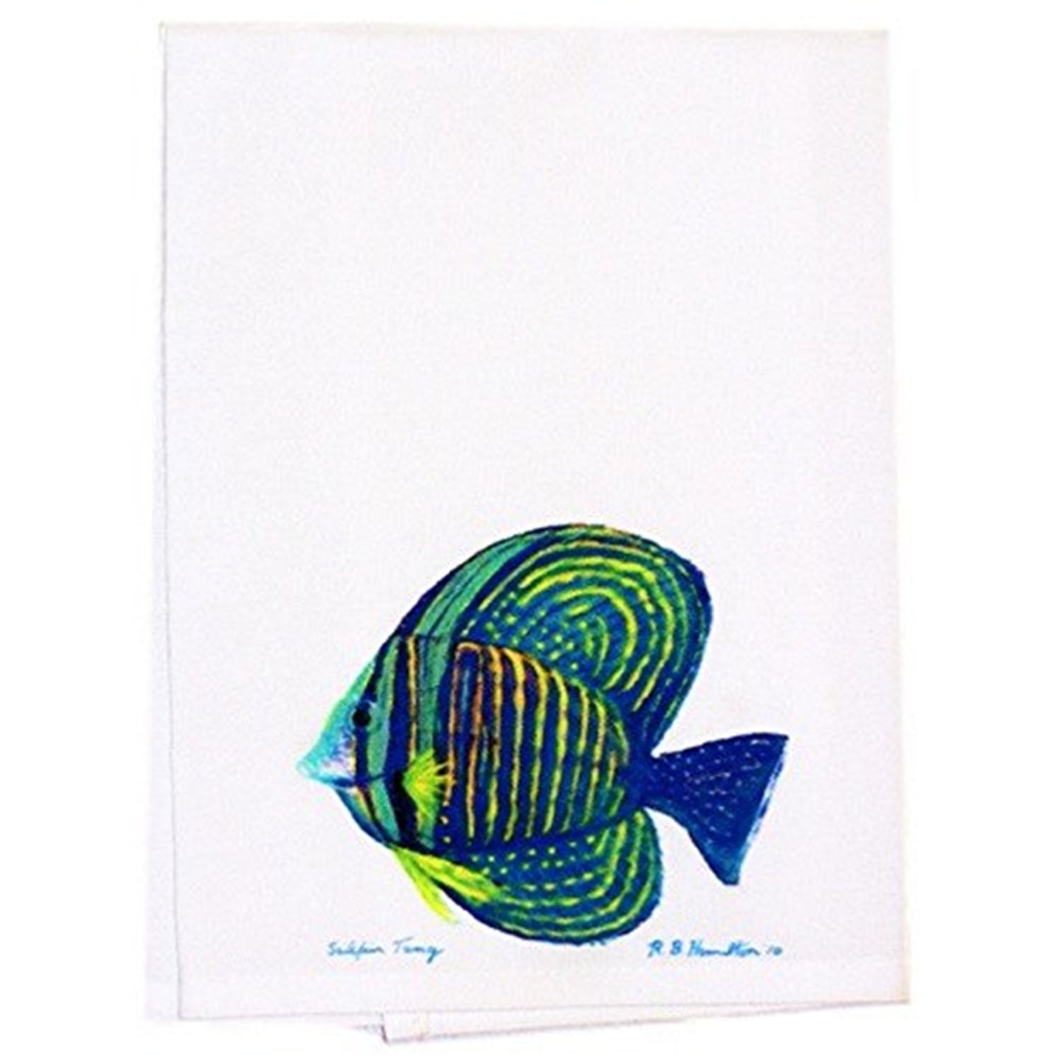 Picture of Betsy Drake GT678 Sailfin Tang Guest Towel