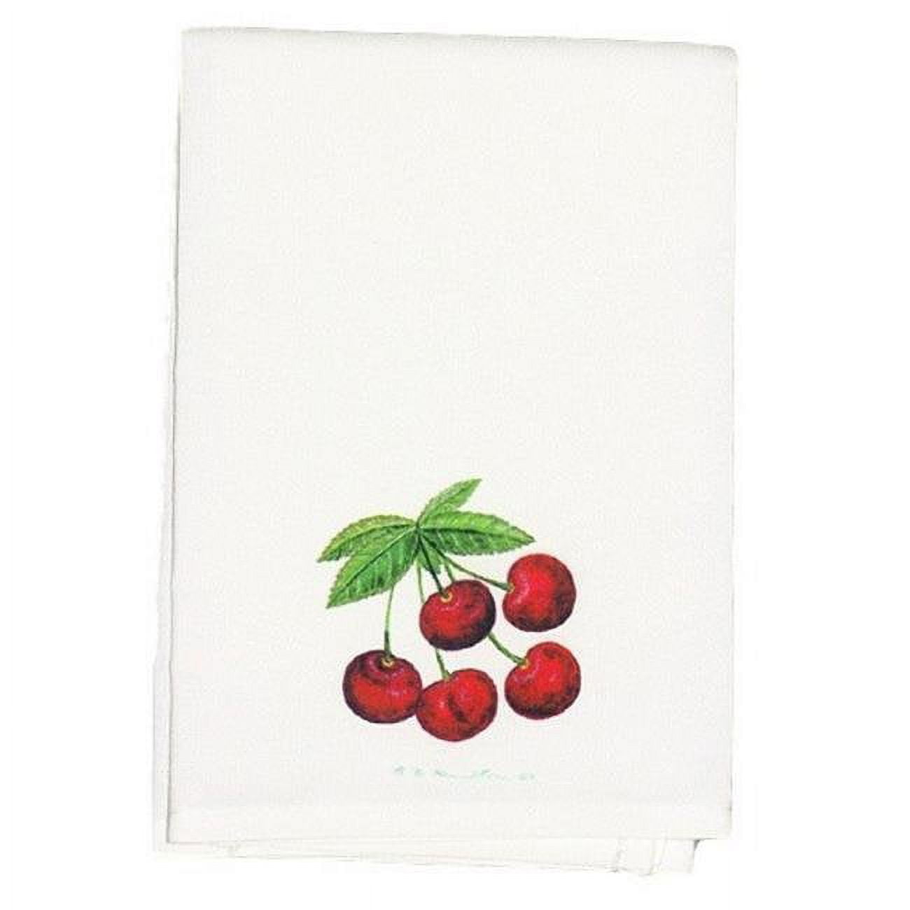 Picture of Betsy Drake GT864 Cherries Guest Towel