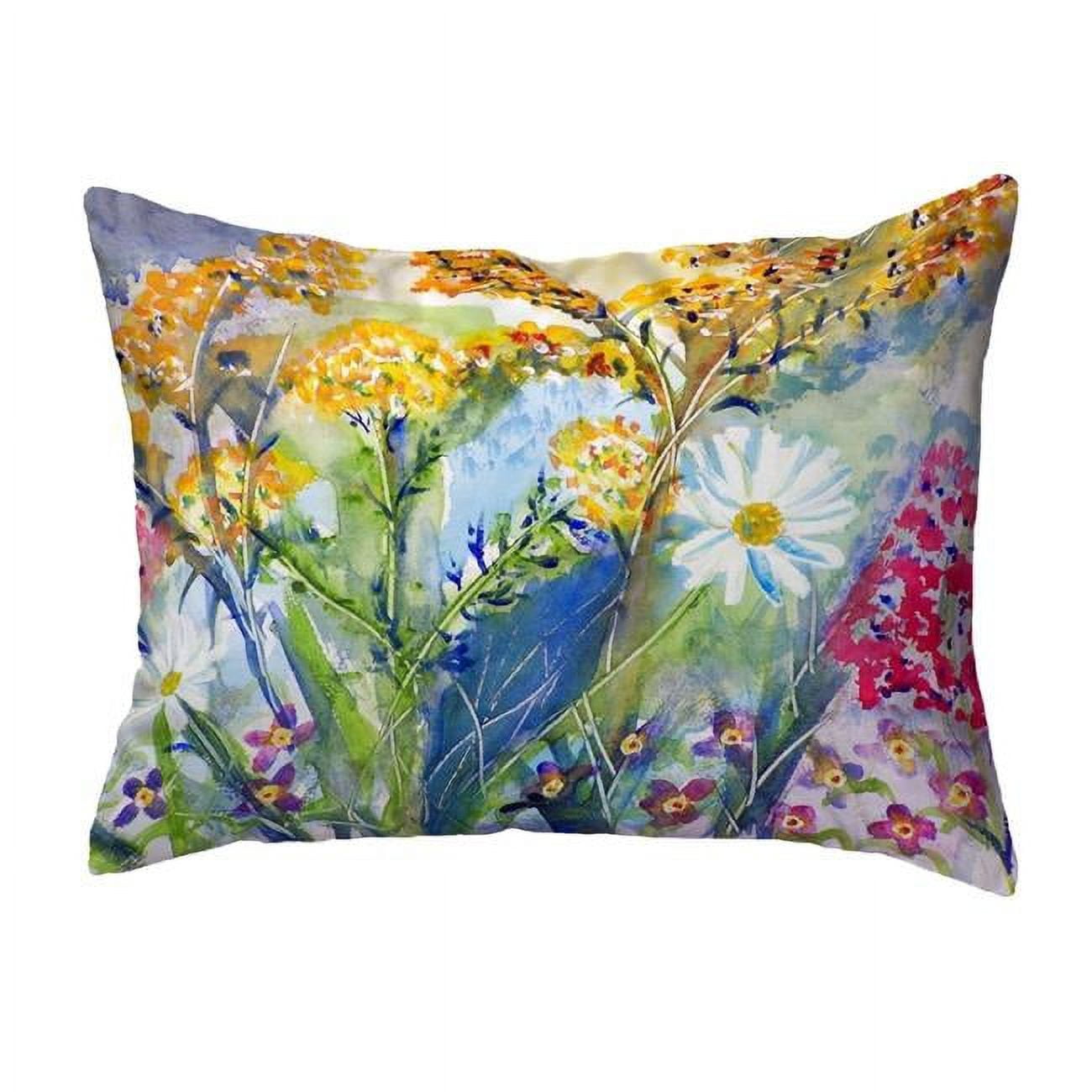 11 x 14 in. Wild Flower Small No-Cord Pillow