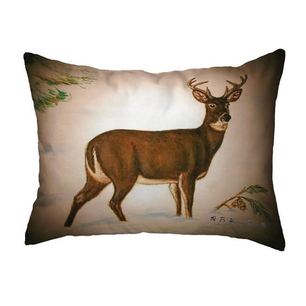 11 x 14 in. Buck Small No-Cord Pillow