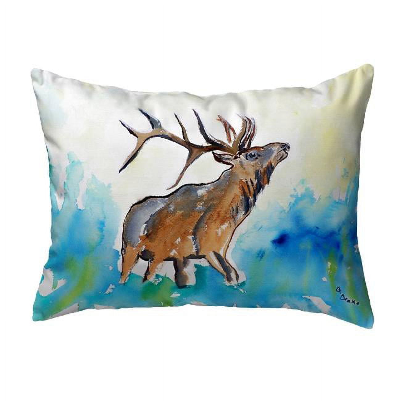 11 x 14 in. Elk Small No-Cord Pillow