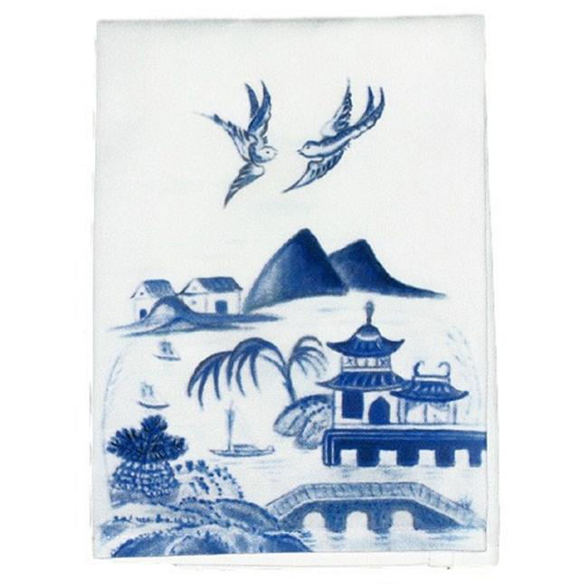 Picture of Betsy Drake GT865 Canton Scene Guest Towel