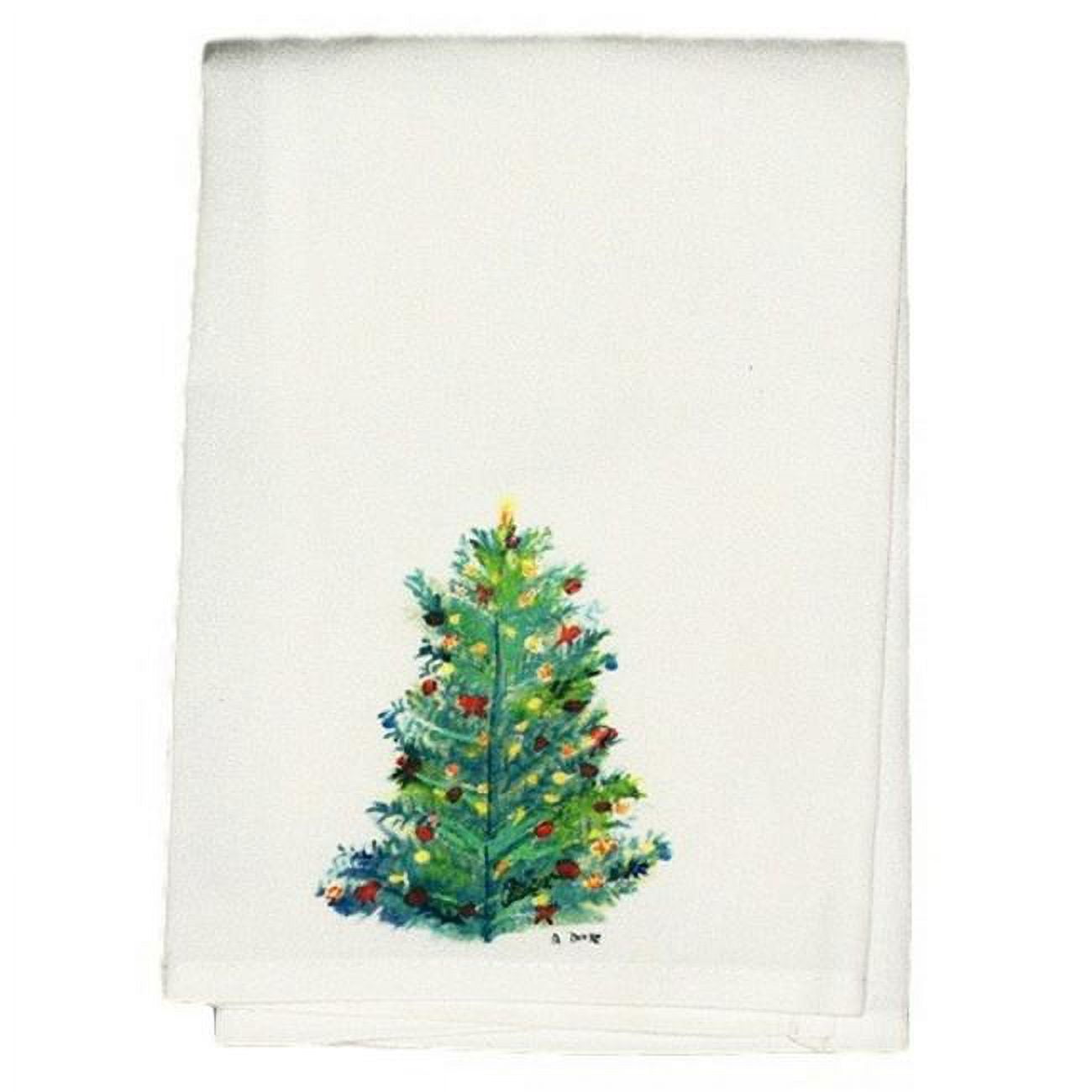 Picture of Betsy Drake GT905 Christmas Tree Guest Towel