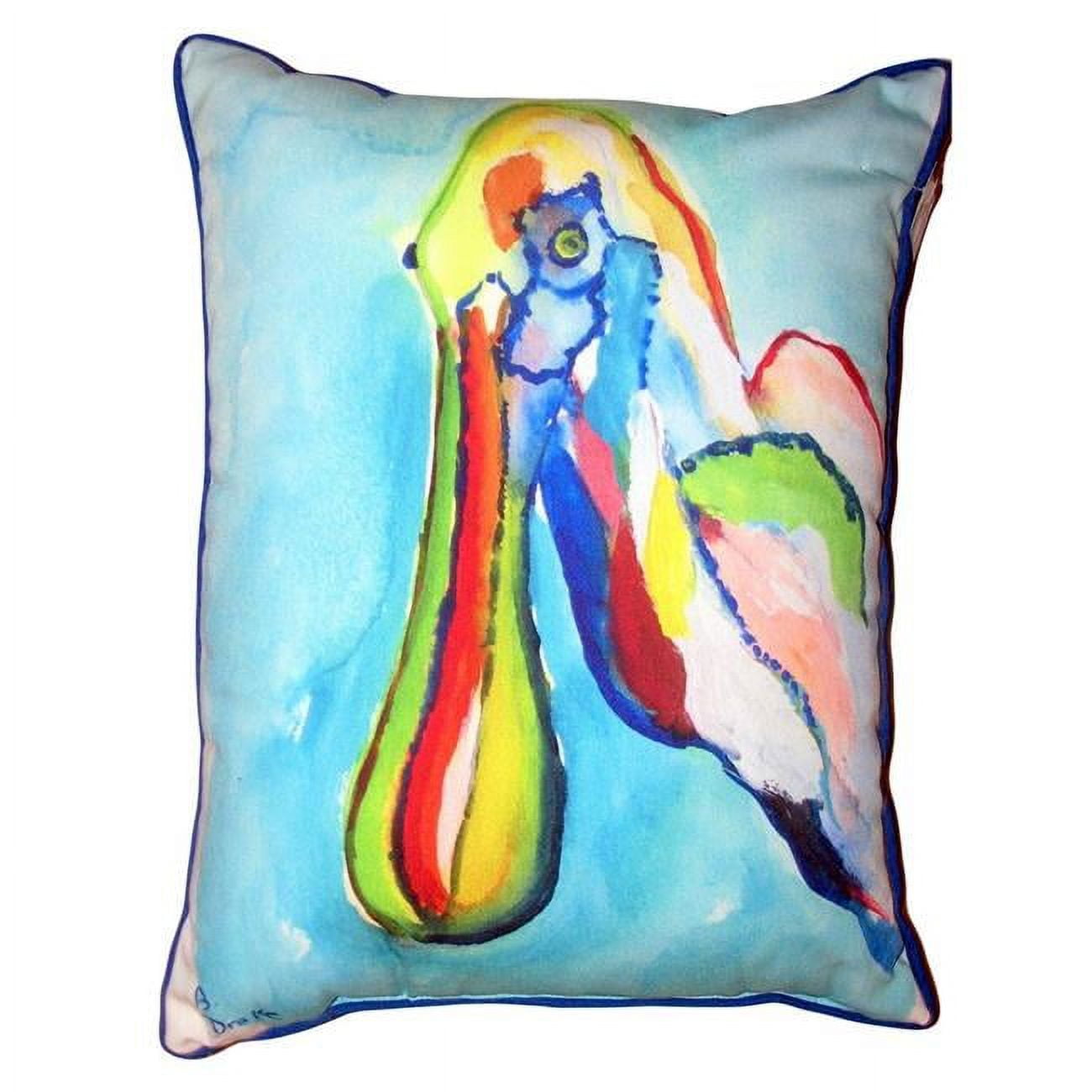 16 x 20 in. Spoonbill Head Large Indoor & Outdoor Pillow