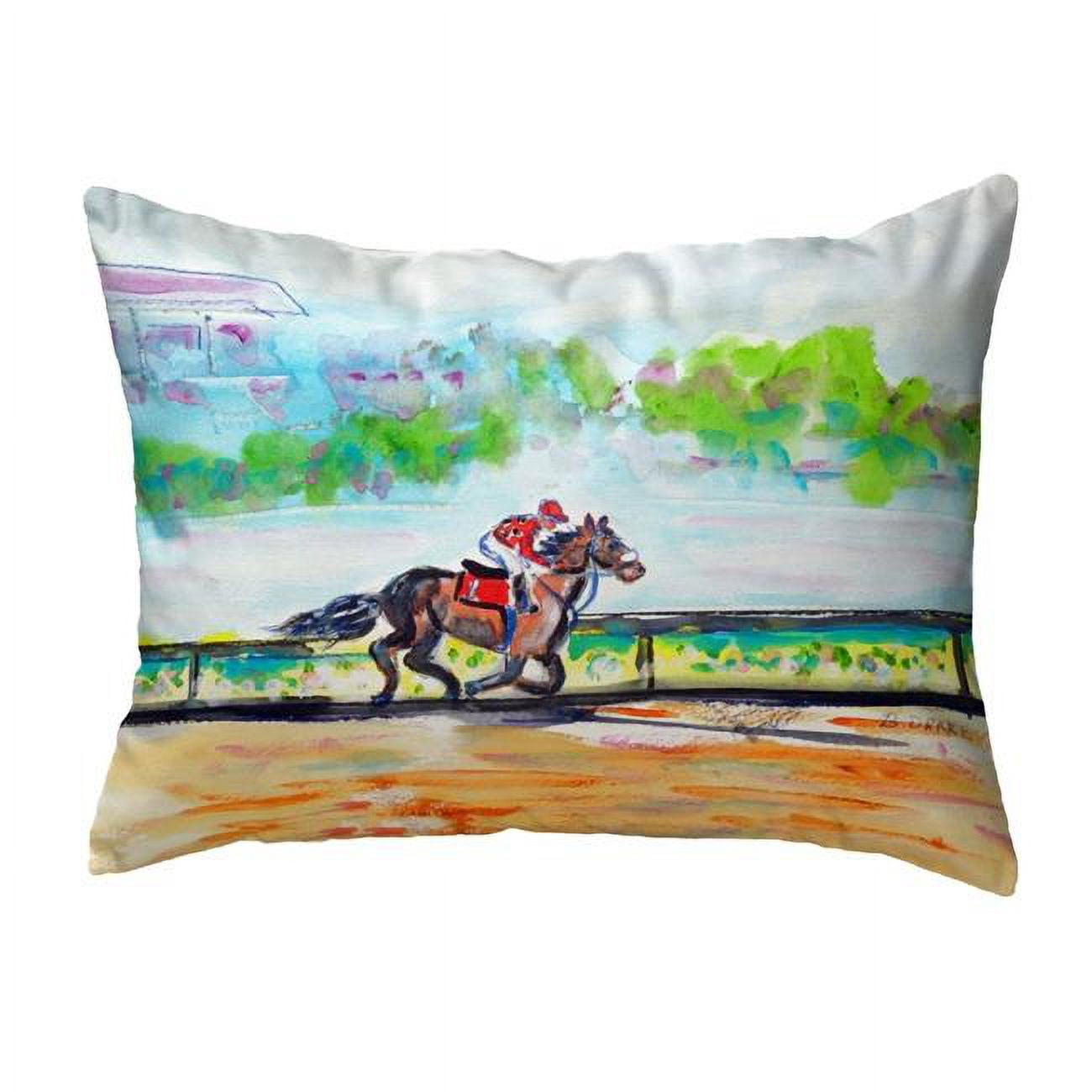 11 x 14 in. Inside Track Small No-Cord Pillow