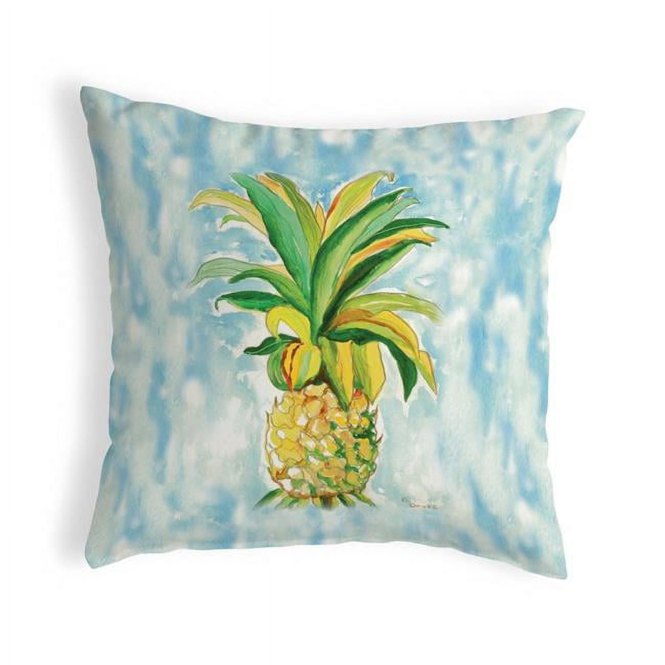 12 x 12 in. Pineapple Small No-Cord Pillow