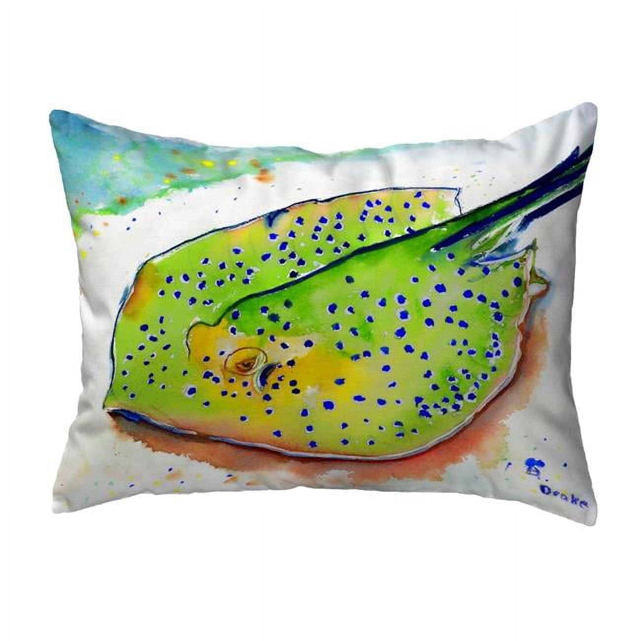 11 x 14 in. Stingray Small No-Cord Pillow