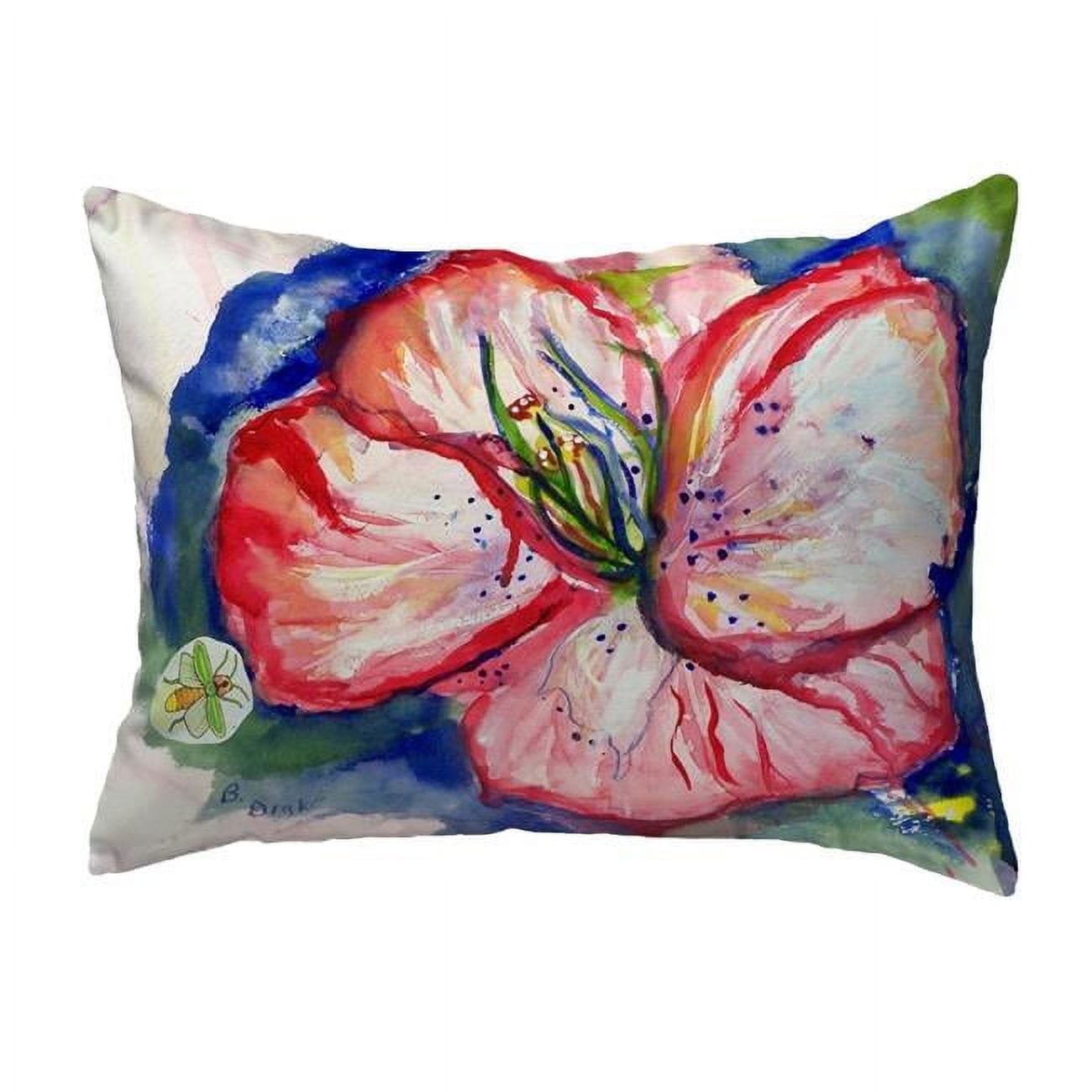 11 x 14 in. Hibiscus Small No-Cord Pillow