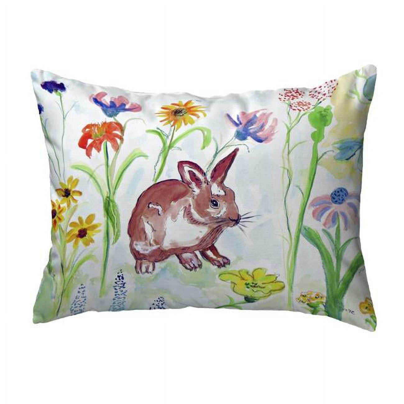 11 x 14 in. Whiskers Bunny Small No-Cord Pillow