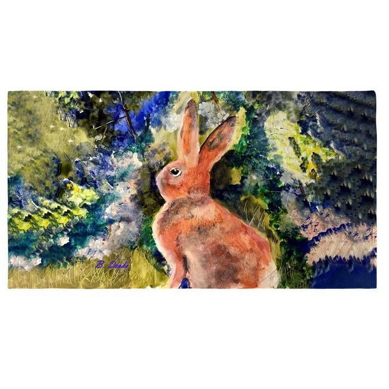 30 x 50 in. Cottontail Rabbit Beach Towel
