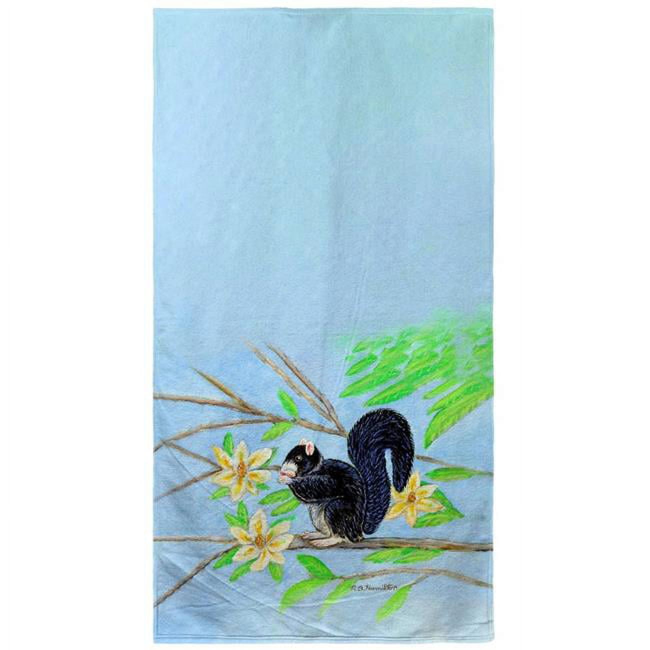 30 x 50 in. Fox Squirrel Beach Towel